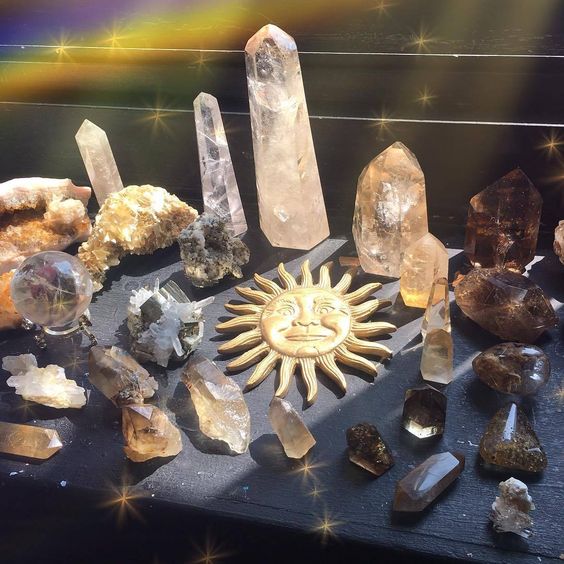 celestial #aesthetic #whimsigothic #spiritual #crystals #hippie